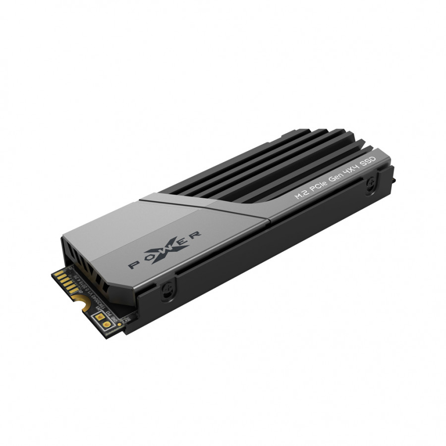Dysk SSD Silicon Power XS70 2TB M.2 PCIe NVMe Gen4x4 TLC 7300/6800 MB/s heatsink