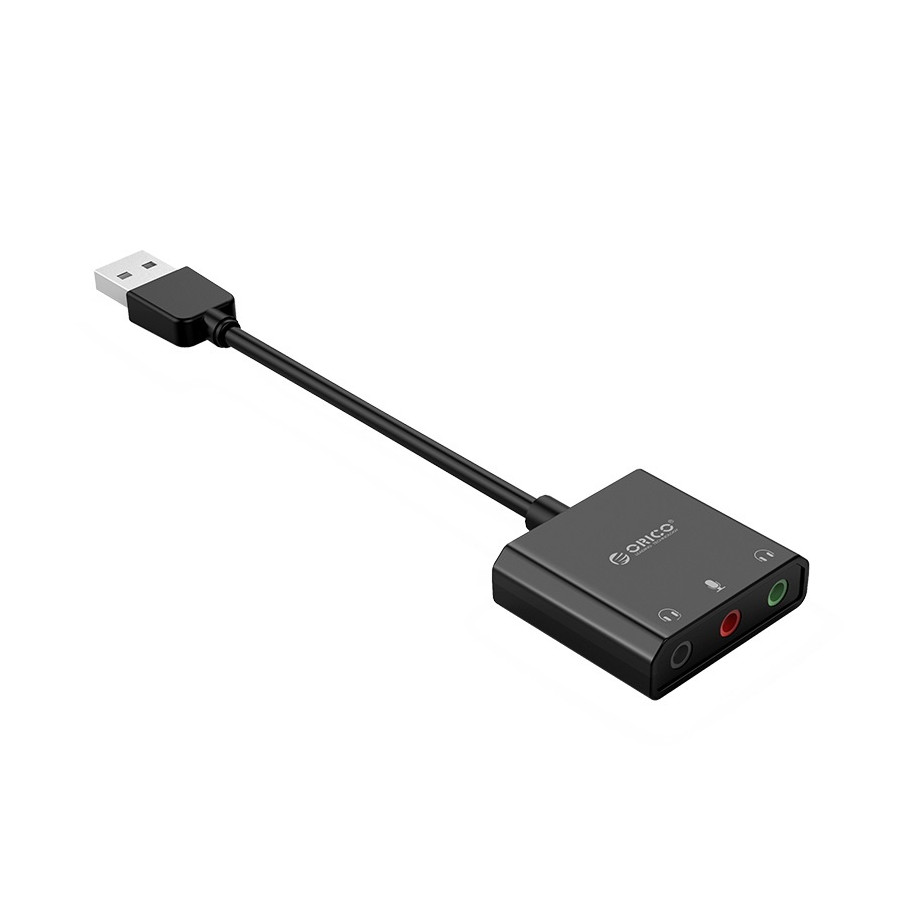ORICO KARTA DŹWIĘKOWA ZEWNĘTRZNA USB-A, 3 PORTY