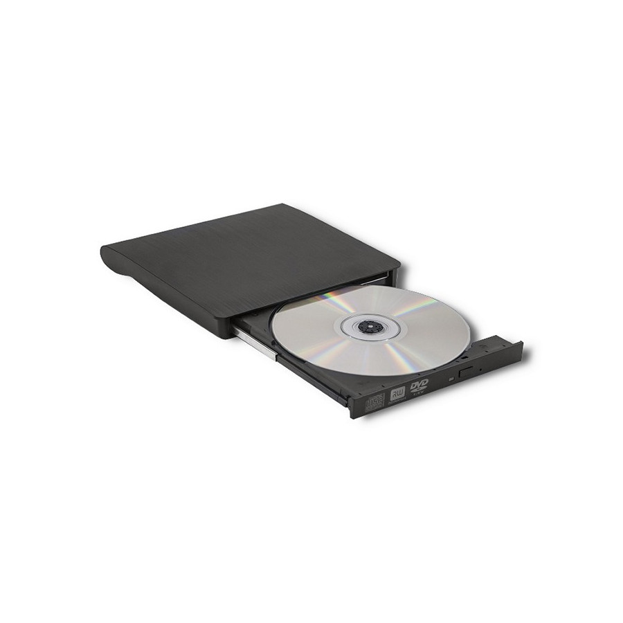 QOLTEC NAGRYWARKA DVD-RW ZEWNĘTRZNA | USB 3.0 | CZARNA