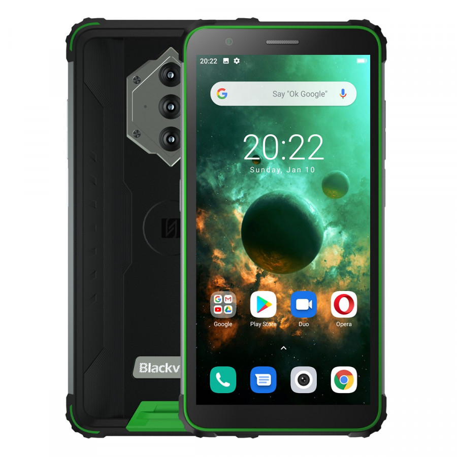 Smartfon wzmacniany Blackview BV6600 4/64GB - zielony - BV6600-GN/BV