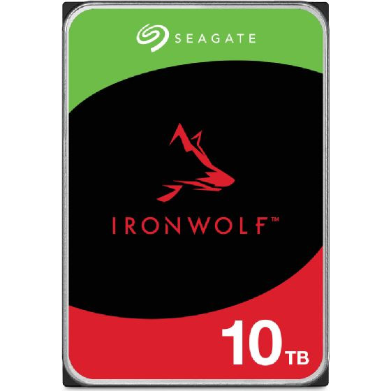 HDD Seagate IronWolf ST10000VN000 - 10TB - 3.5" - 256MB - 7200 obr/min
