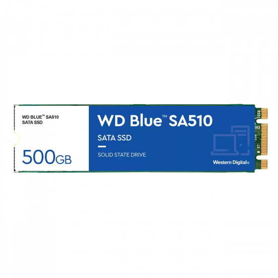 SSD WD Blue WDS500G3B0B - 500GB - M.2 - SATA III