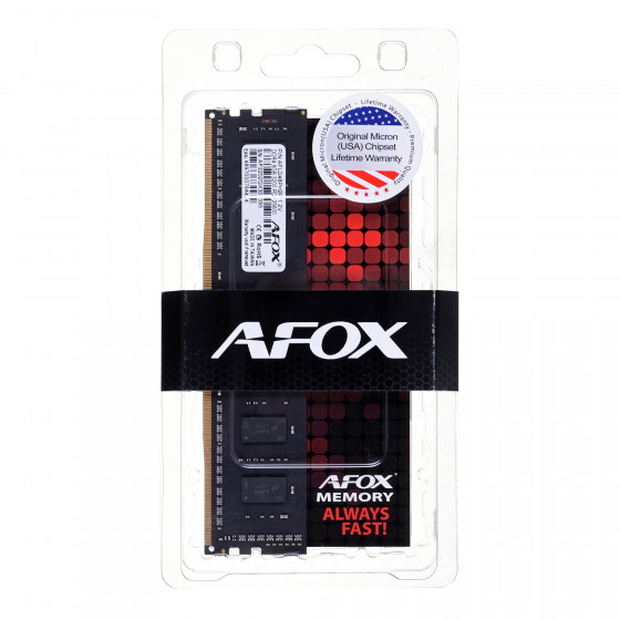 Pamięci RAM AFOX DDR4 16GB 3600MHZ MICRON CHIP CL18 XMP2 - AFLD416RS1C