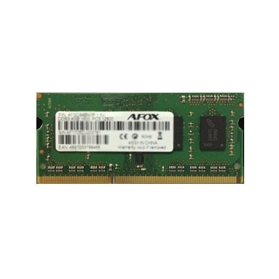 Pamięć RAM AFOX SO-DIMM DDR3 8G 1600MHZ - AFSD38BK1L