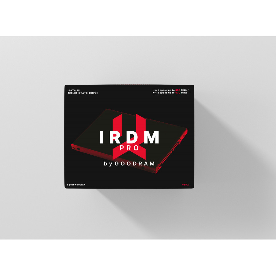 Dysk GoodRam IRDM PRO - SSD - 256GB - 2.5" - IRP-SSDPR-S25C-256