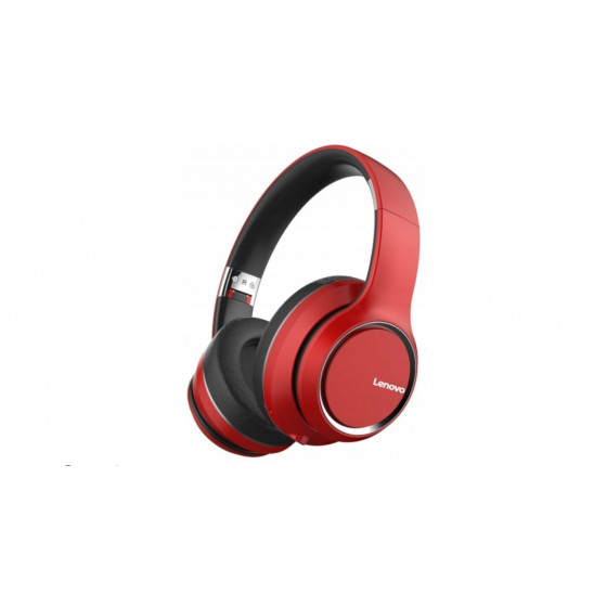 Słuchawki Lenovo HD200 - czerwone - HD200RED
