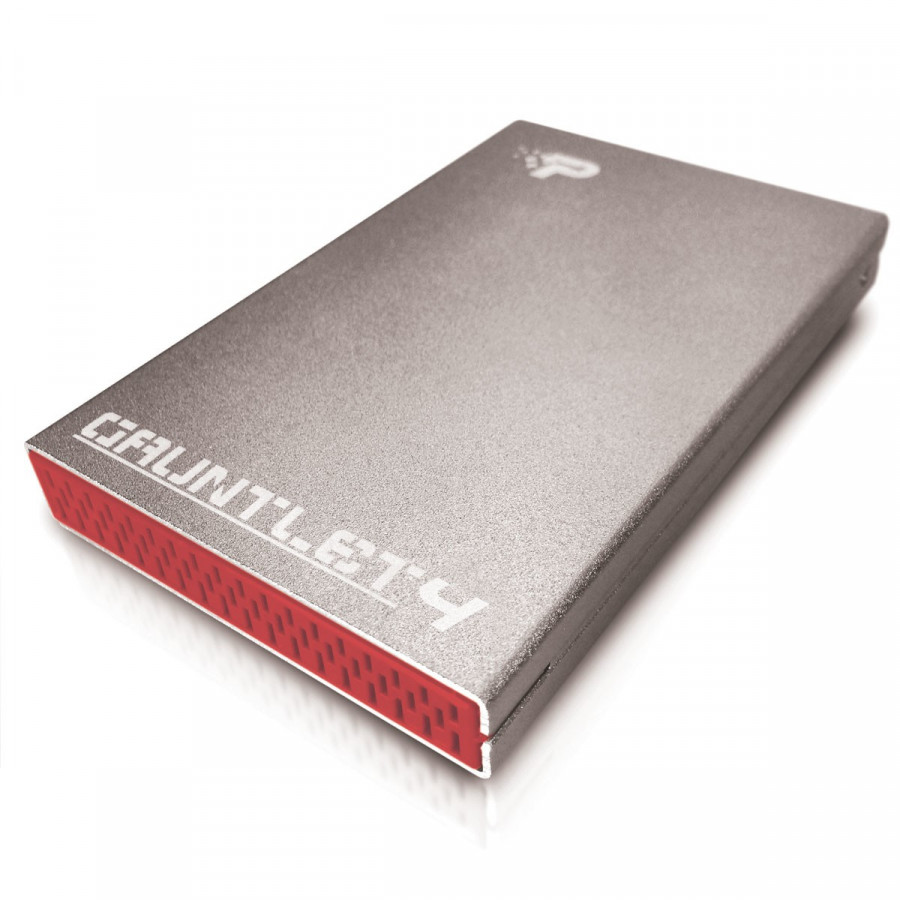 Obudowa Patriot Memory Gauntlet 4 PCGT425S (2.5"  Micro USB 3.0 B  Aluminium, Tworzywo sztuczne  kolor srebrny)