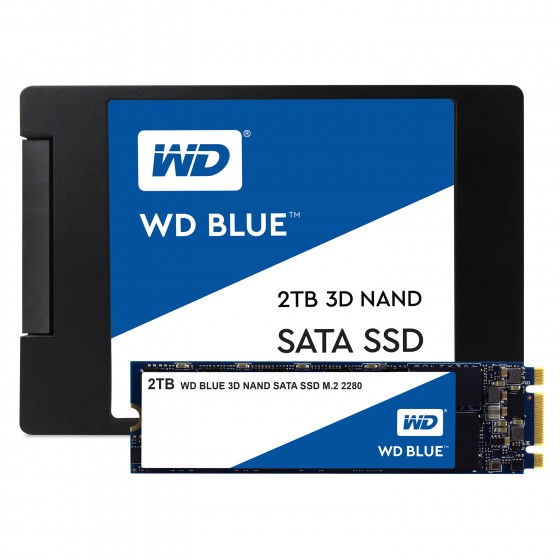 Dysk SSD WD Blue WDS400T2B0A (4 TB   2.5"  SATA III)
