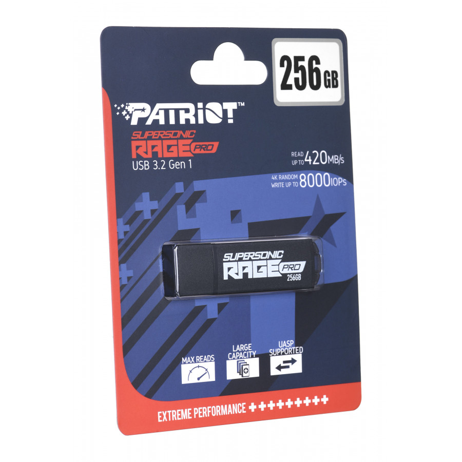 PATRIOT RAGE PRO 420/400 MB/s 256GB USB 3.2