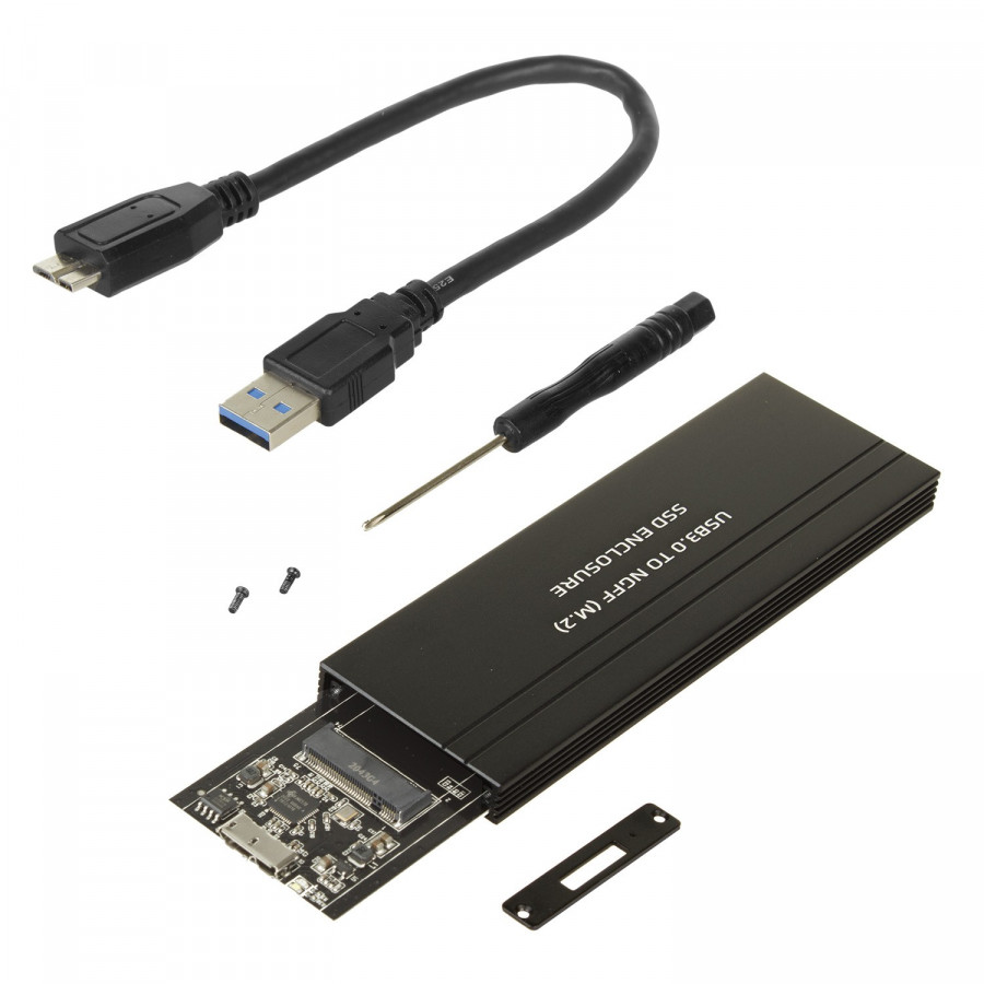 MACLEAN OBUDOWA DYSKU SSD M.2 NGFF USB 3.0 MCE582