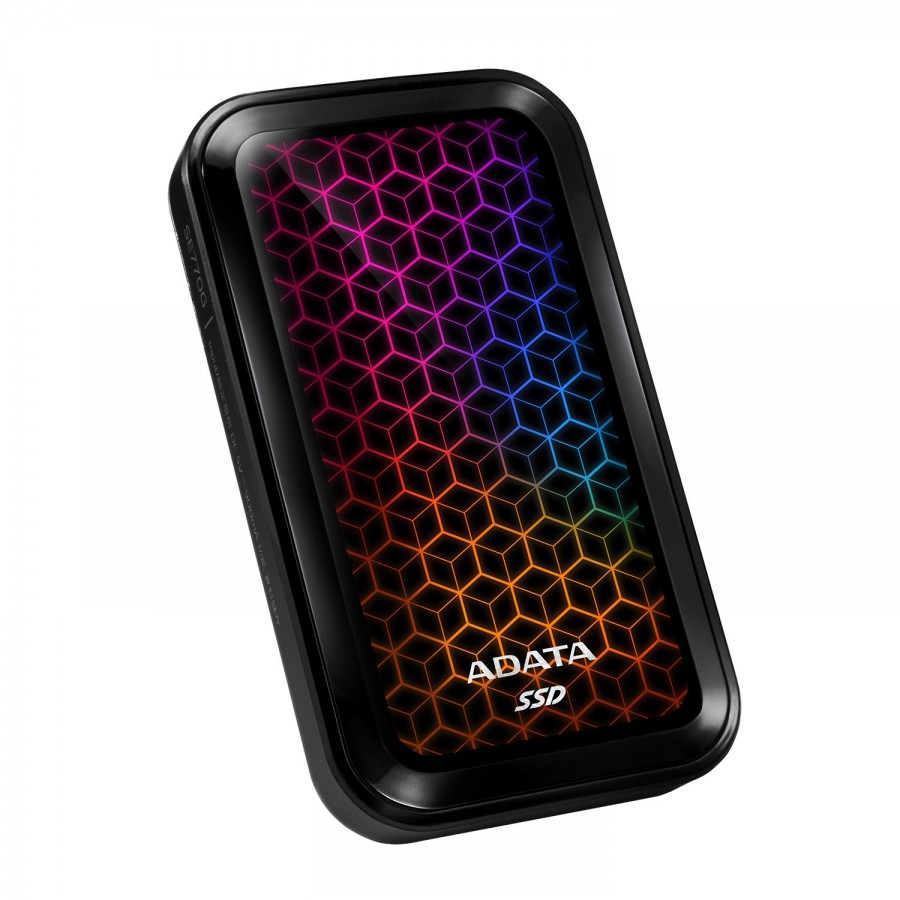 ADATA DYSK SSD External SE770 512GB USB3.2-A/C RGB