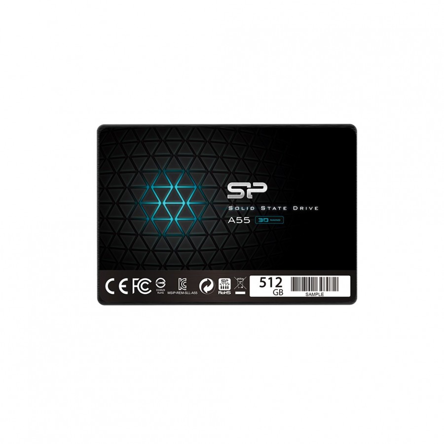 Dysk SSD Silicon Power Ace A55 SP512GBSS3A55S25 (512 GB   2.5"  SATA III)