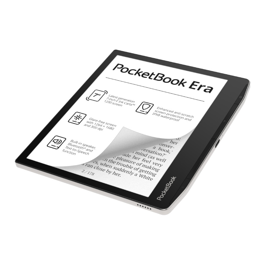 Czytnik PocketBook 700 Era 16GB - srebrny - PB700-U-16-WW
