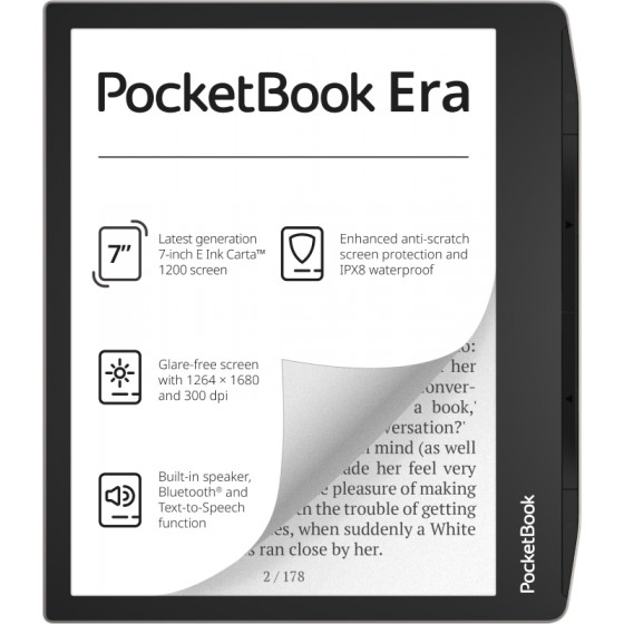 Czytnik PocketBook 700 Era 16GB - srebrny - PB700-U-16-WW