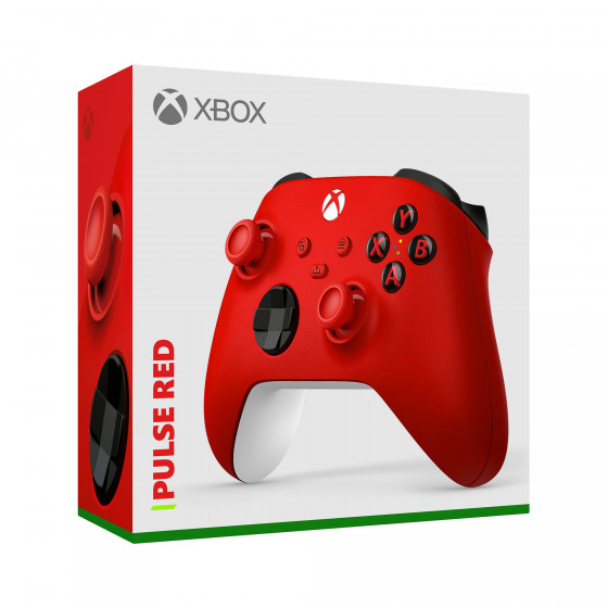 Microsoft Xbox Series Controller - Pulsujący czerwony - QAU-00012
