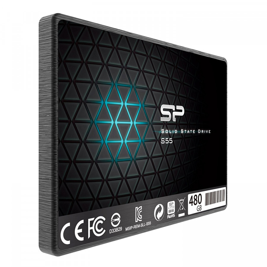Dysk SSD Silicon Power S55 SP480GBSS3S55S25 (480 GB   2.5"  SATA III)