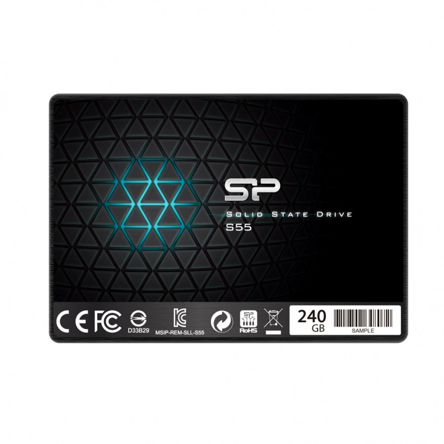 Dysk SSD Silicon Power S55 SP240GBSS3S55S25 (240 GB   2.5"  SATA III)