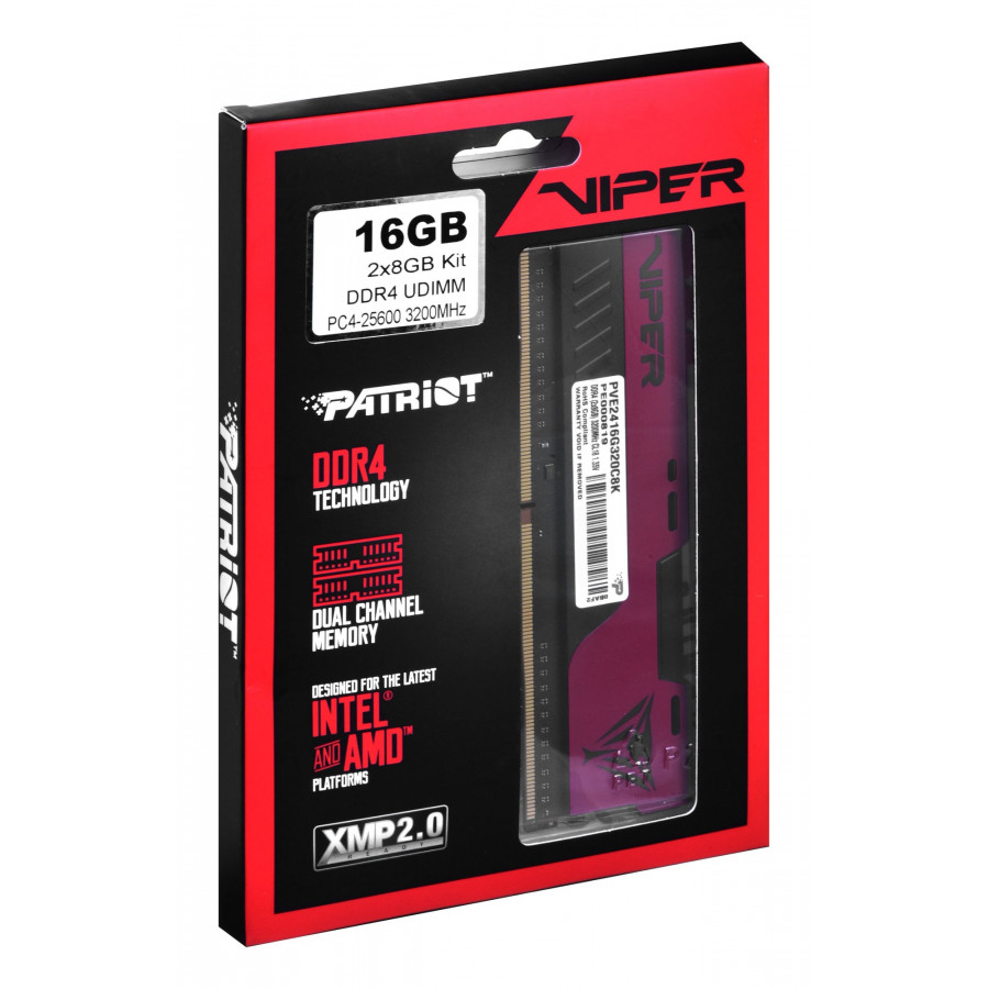 PATRIOT Viper Elite II 16GB 2x8GB DDR4 3200MHz
