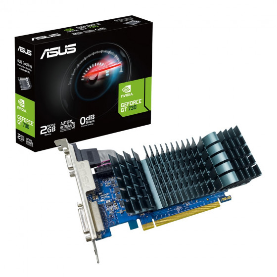 Karta graficzna ASUS GeForce GT 730 EVO 2GB GDDR3  - 90YV0HN0-M0NA00