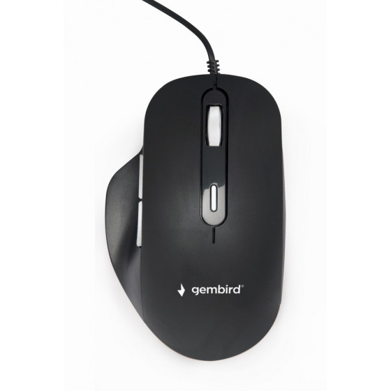 Mysz komputerowa GEMBIRD MUS-6B-02 - czarna