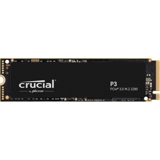 Dysk SSD Crucial P3 - SSD - 500GB - M.2 NVMe PCIe 3.0 - CT500P3SSD8