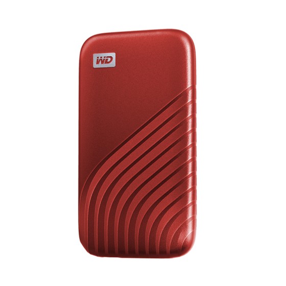 Dysk SSD WD MY PASSPORT 2TB USB-C Red