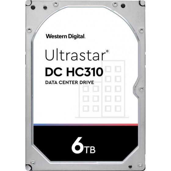 Dysk serwerowy HDD Western Digital Ultrastar DC HC310 (7K6) HUS726T6TAL5204 (6 TB  3.5"  SAS3)