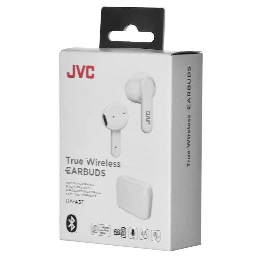Słuchawki JVC HAA-3TWU (bezprzewodowe, douszne, białe)