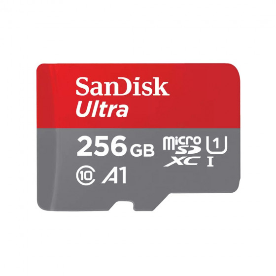 Karta pamięci SANDISK ULTRA microSDXC - 256GB + SD ADAPTER - SDSQUAC-256G-GN6MA
