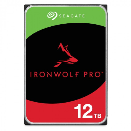 Seagate IronWolf Pro - HDD - 12TB - 3.5" - ST12000NT001