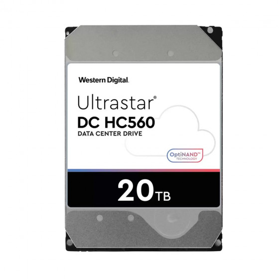 Dysk serwerowy Western Digital Ultrastar DC HC560 WUH722020BL5204 - HDD - 20TB - 3.5" - 0F38652