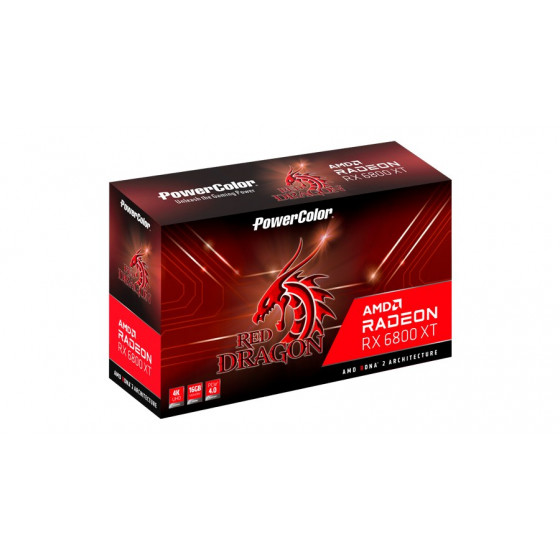 Karta graficzna PowerColor Radeon RX 6800 XT Red Dragon 16GB GDDR6 - AXRX 6800XT 16GBD6-3DHR/OC