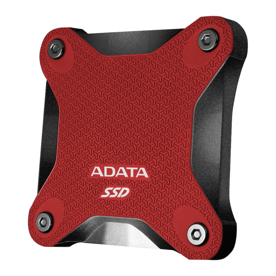Dysk SSD zewnętrzny ADATA SD600Q - SSD -240GB - USB3.1 - czerwony - ASD600Q-240GU31-CRD