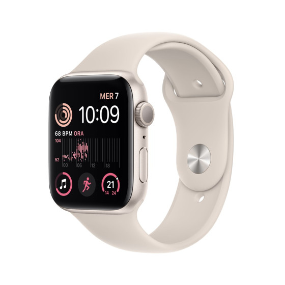 Smartwatch Apple Watch SE2 GPS - 44mm aluminium Starlight - sport Starlight - MNJX3SE/A