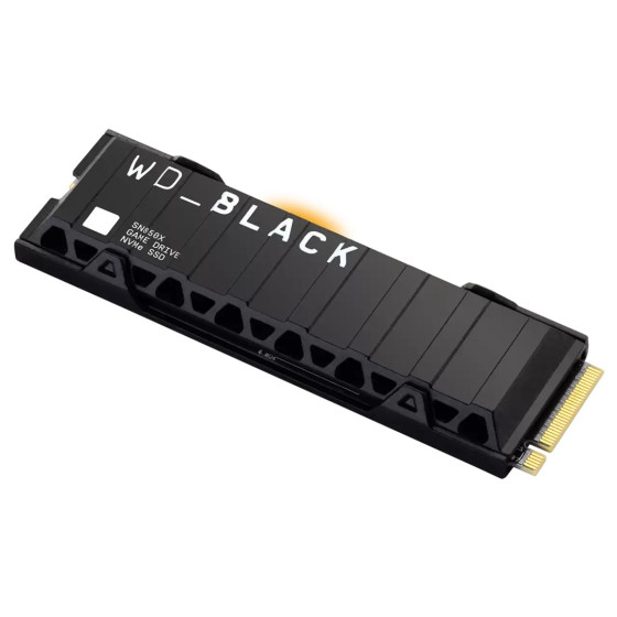 Dysk SSD do konsoli WD Black SN850X - Heatsink - 1TB - M.2 NVMe PCIe 4.0 - WDS100T2XHE