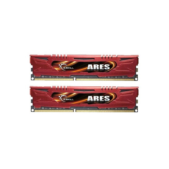 G.SKILL ARES DDR3 16GB (2x8GB) 1600MHZ CL9 XMP - LOW PROFILE - F3-1600C9D-16GAR