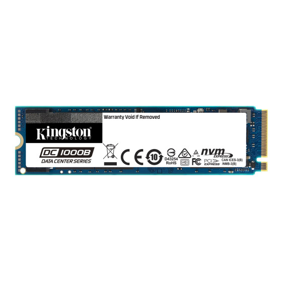 Kingston DC1000B - SSD - 480GB - M.2 NVMe PCIe 3.0