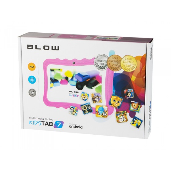 Tablet dla dzieci BLOW KidsTab 2/16GB - różowy - 79-006#