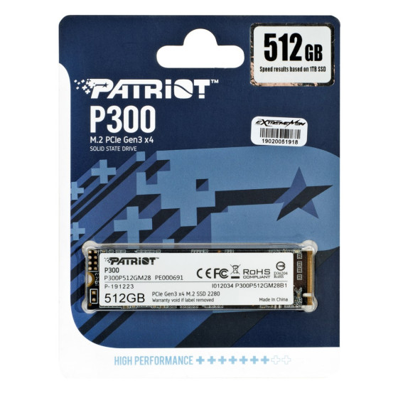 ASUS TUF Gaming A1 + SSD Patriot P300 512GB