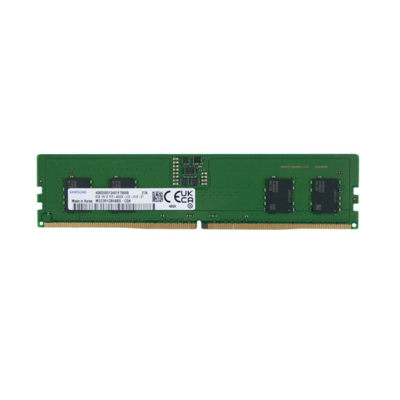 Pamięć RAM Samsung UDIMM non-ECC 8GB DDR5 4800MHz CL40 - M323R1GB4BB0-CQK