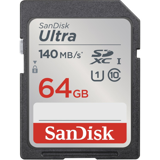 Karta pamięci SANDISK ULTRA SDHC 64GB - SDSDUNB-064G-GN6IN