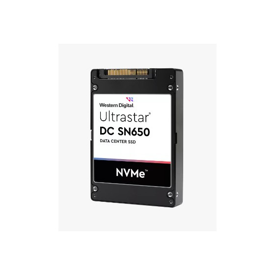 Dysk Western Digital Ultrastar DC SN650 - SSD - 7.68TB - U.3 NVMe PCIe 4.0 - 0TS2433
