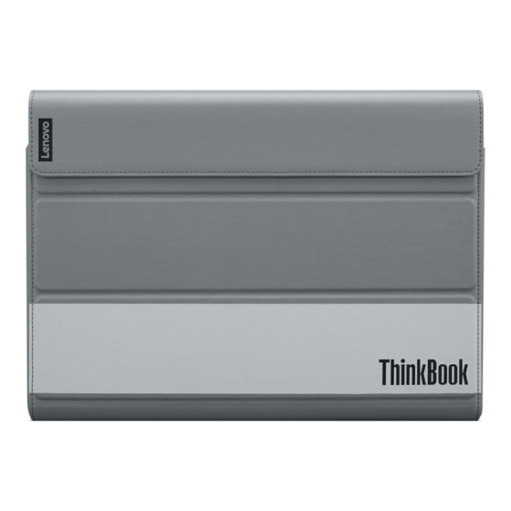 Etui na laptopa Lenovo ThinkBook Premium - 13" - szare - 4X41H03365