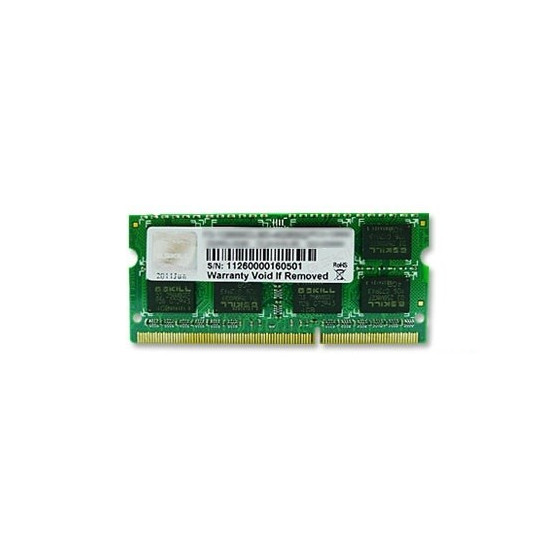 G.SKILL F3-12800CL11S-4GBSQ SO-DIMM DDR3 4GB 1600MHz