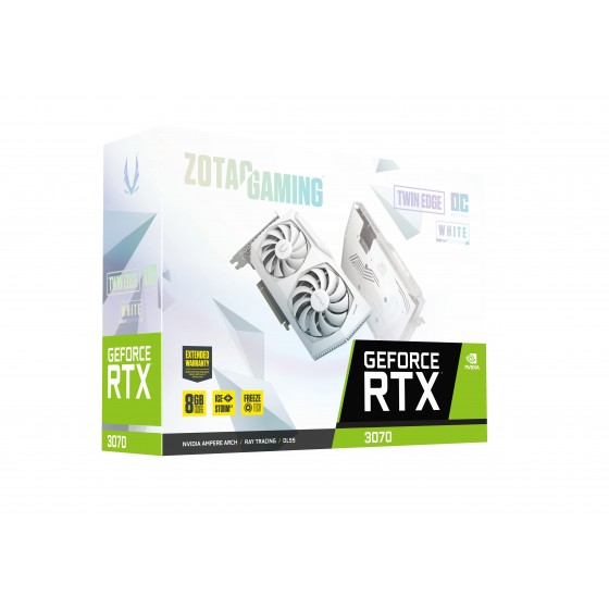 Karta graficzna ZOTAC GeForce RTX 3070 Twin Edge OC White Edition 8GB GDDR6 - ZT-A30700J-10PLHR