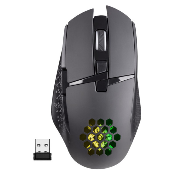 Mysz bezprzewodowa dla graczy DEFENDER GM-514 GLORY - czarna - 52514
