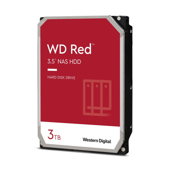 Dysk HDD WD Red WD30EFAX (3 TB   3.5"  256 MB  5400 obr/min  SMR)