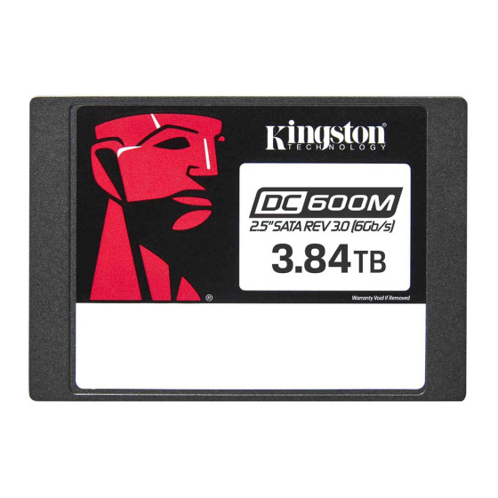 Dysk Kingston DC600M - SSD - 3.84TB - 2.5" - SEDC600M/3840G