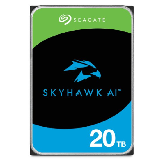 Dysk do monitoringu Seagate SkyHawk AI - HDD - 20TB - 3,5" - ST20000VE002