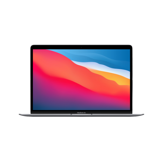 Apple MacBook Air 2021 M1 8-core CPU & 7-core GPU 13,3"WQXGA Retina IPS  8GB DDR4 SSD256 TB3 ALU macOS Big Sur - Space Gray